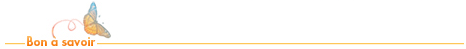 Bon � savoir